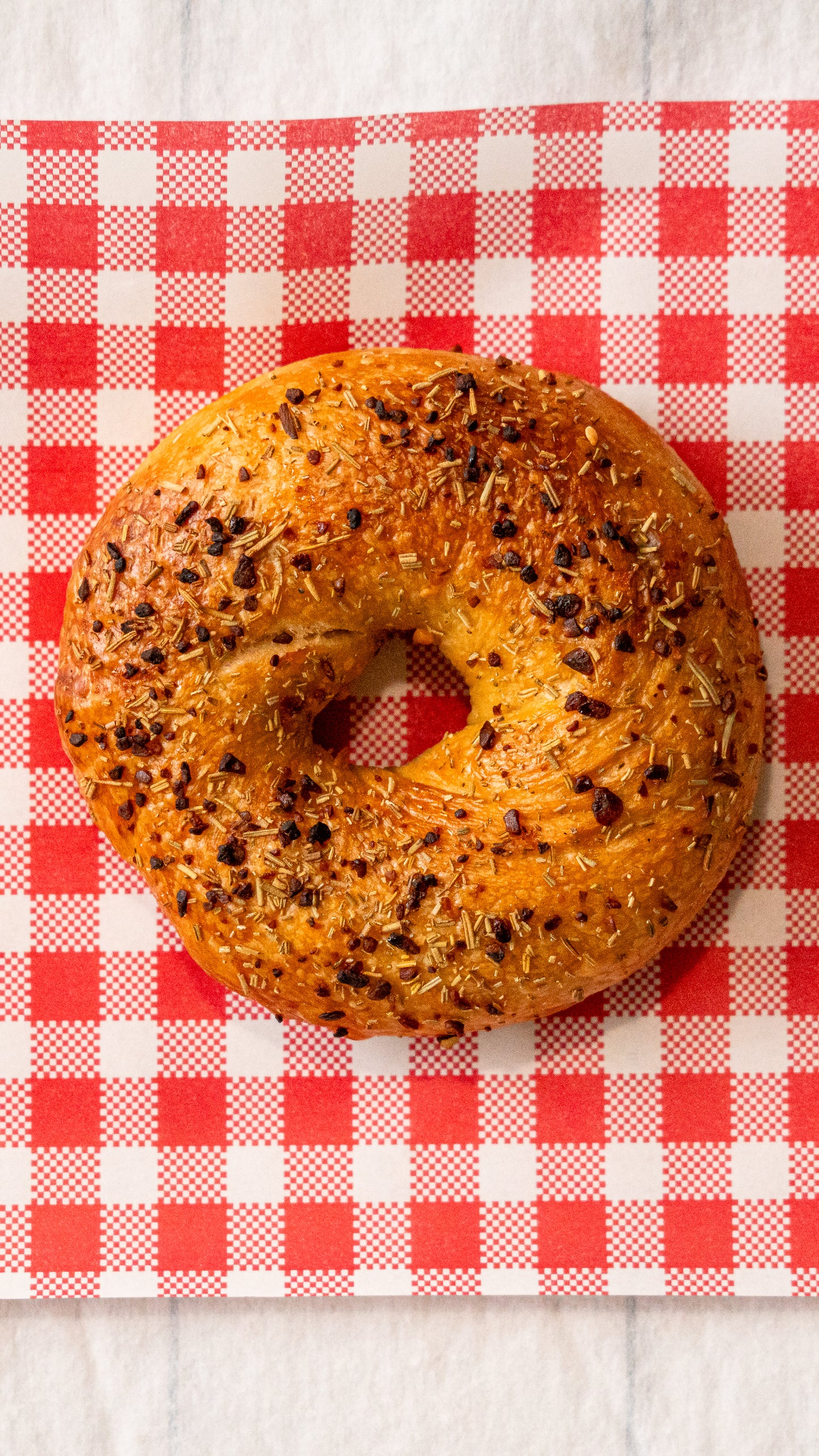 Rosemary Garlic Bagels
