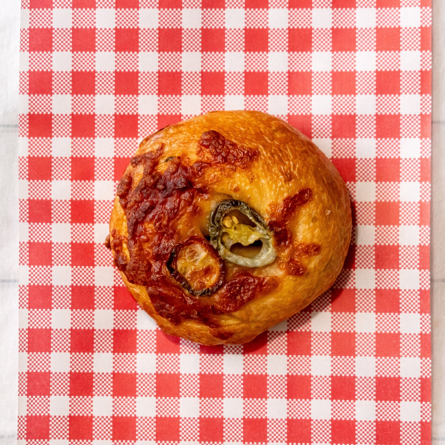 Jalapeño Cheese Bagels