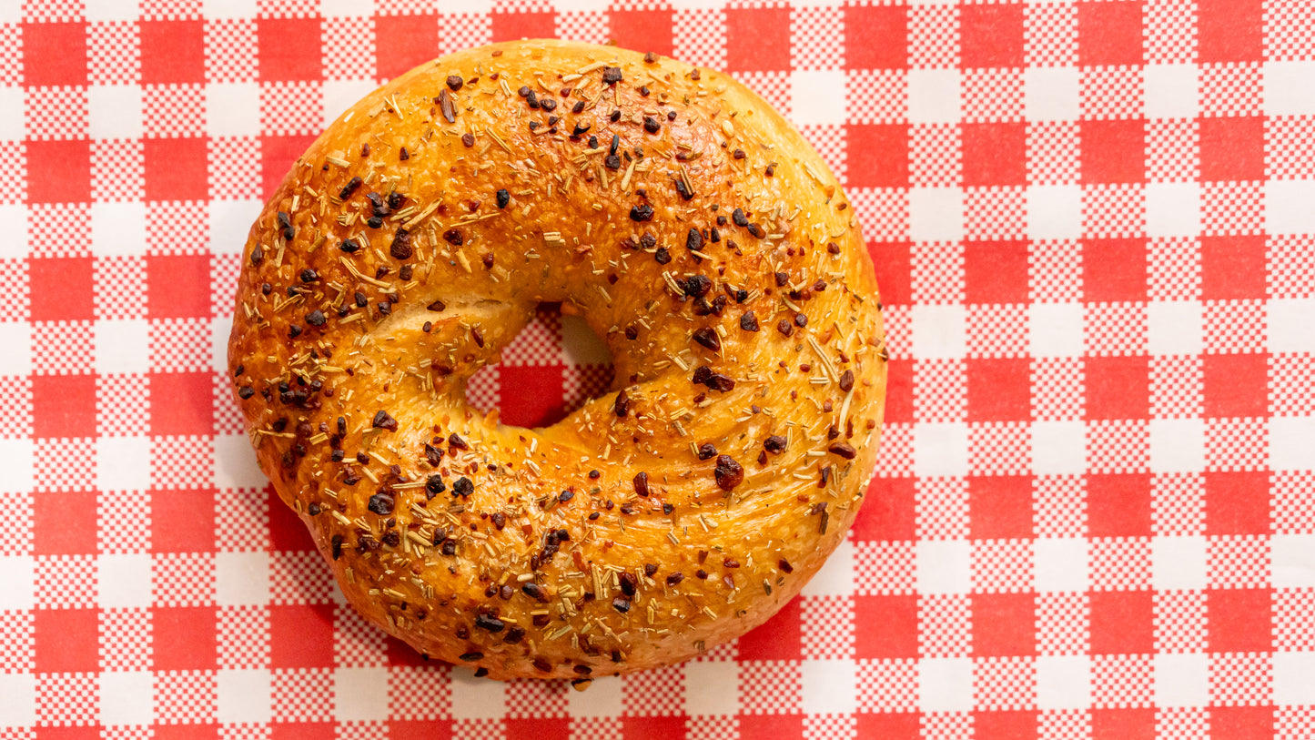 Rosemary Garlic Bagels